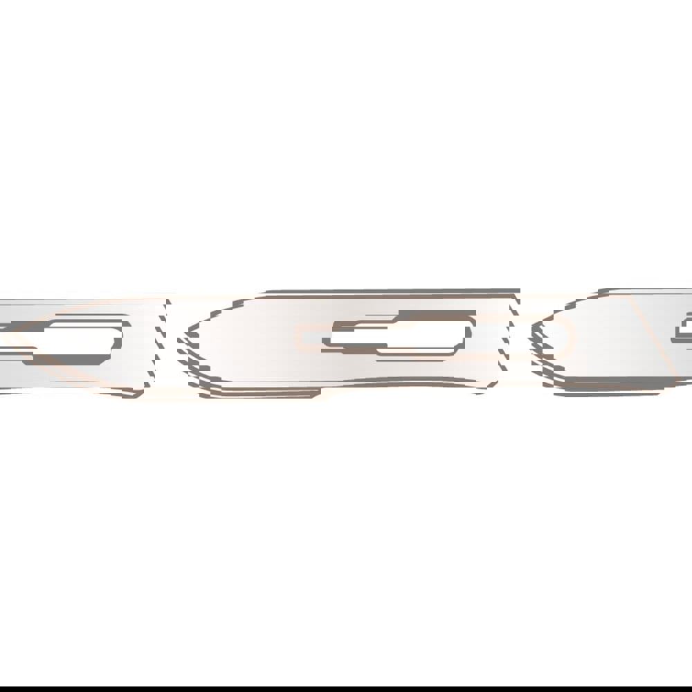 Knife Blades; Blade Type: Scalpel ; Blade Material: Steel ; Blade Point Type: Sharp ; Blade Edge Type: Curved ; Blade Length (mm): 42.3000 ; Blade Length (Decimal Inch): 1.6654